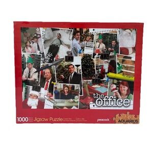 The Office 1000 Pieces Christmas Puzzle 20 X 28 Brand Sealed By Aquarius 65-387